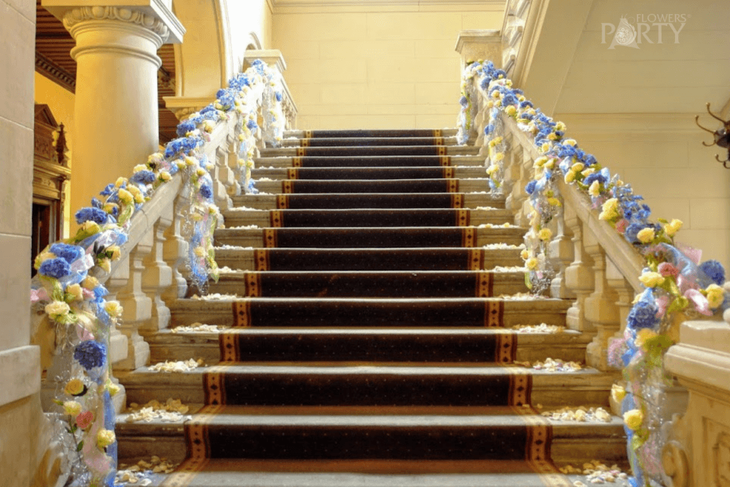 Zamek Kliczków - schody